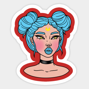 Girl Sticker